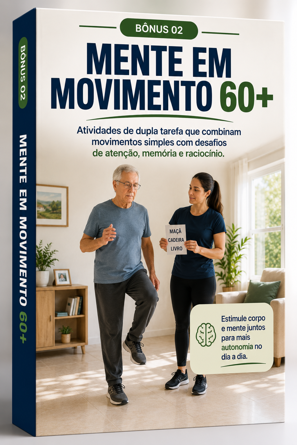 Capa do material Mente em Movimento 60+
